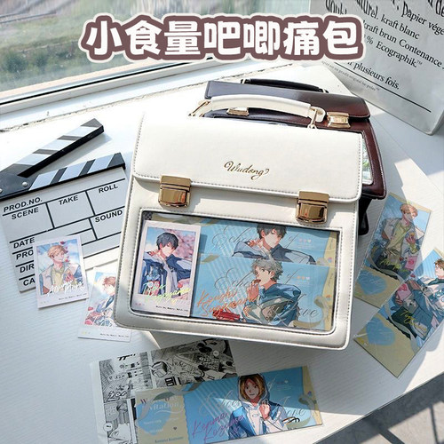 欧美复古吧唧痛包二次元高颜值