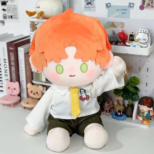 夏鸣星40cm娃衣棉花娃娃衣服光与夜之恋同款坐姿玩偶小配件套装