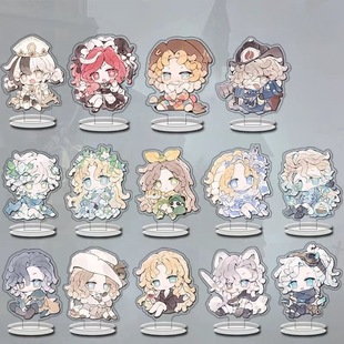 第五立牌人格周边小女孩作曲家调酒师心理学家亚克力q版游戏摆件