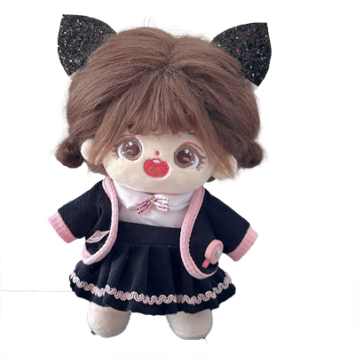 棉花娃娃衣服娃衣20cm三件套