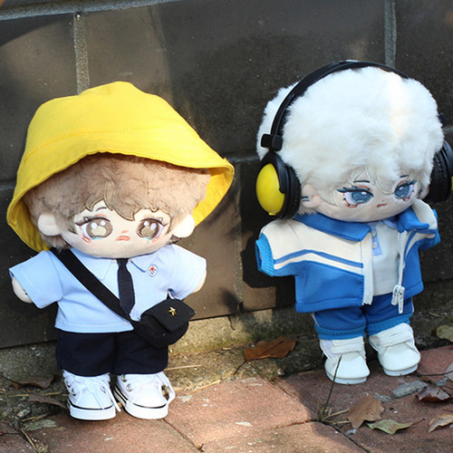 男娃棉花娃娃帅气男孩20cm公仔