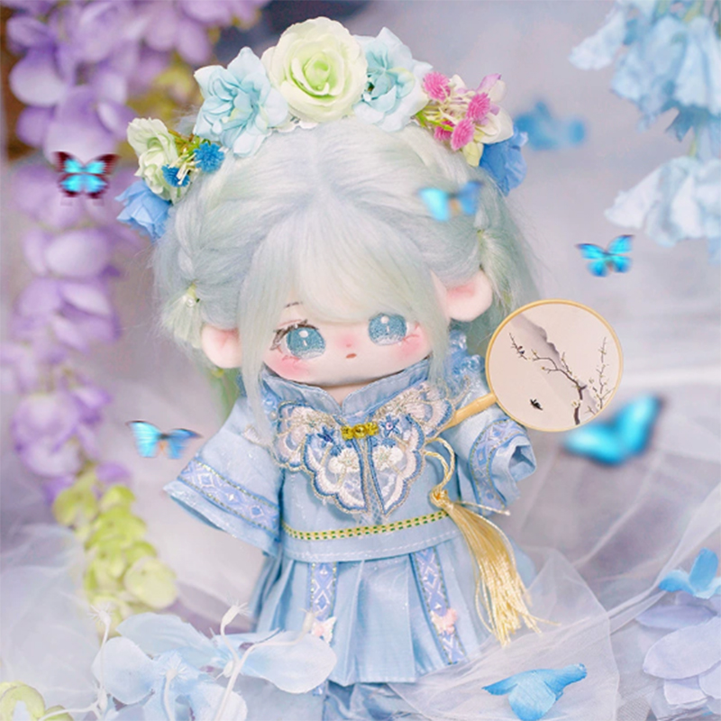 10cm20cm古风日常簪花汉服娃衣