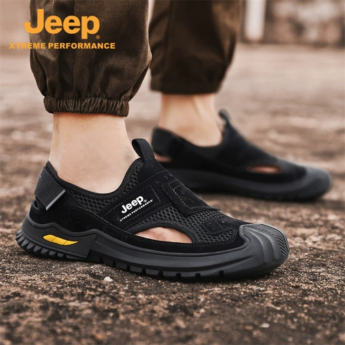 Jeep, летние босоножки, спортивная сумка, нескользящие износостойкие пляжные тапочки