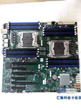 超微X10DRI双路X99 2011-3主板C612芯片组支持E5 V3/V4服务器DDR4