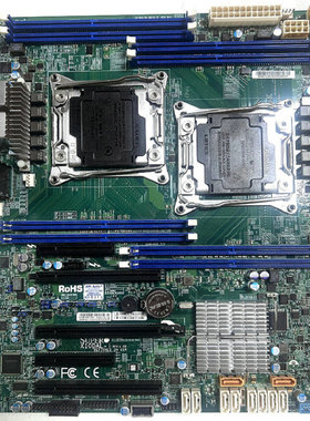 超微X10DAL-I双路X99 2011-3主板C612支持E5 V3/V4服务器DDR4内存