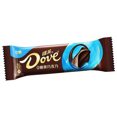 德芙0糖黑巧克力38g/薄荷黑巧克力41g/香浓黑巧克力43g休闲零食