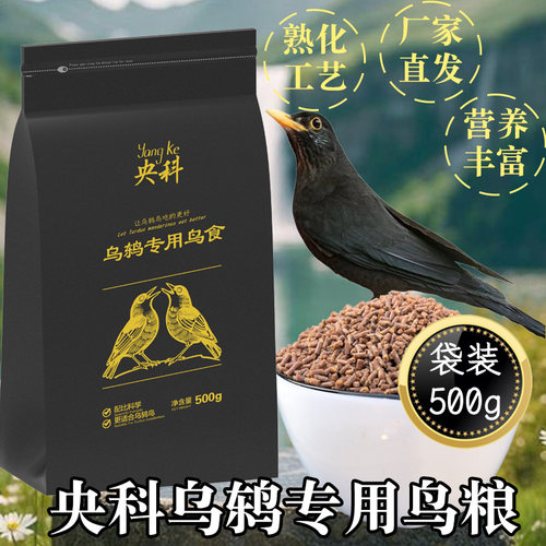 小颗粒营养乌鸫鸟食央科