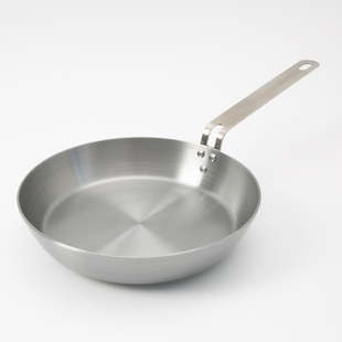 3mm碳钢煎锅平底锅牛排煎锅无涂层锅家用煎牛排主厨无秘密款