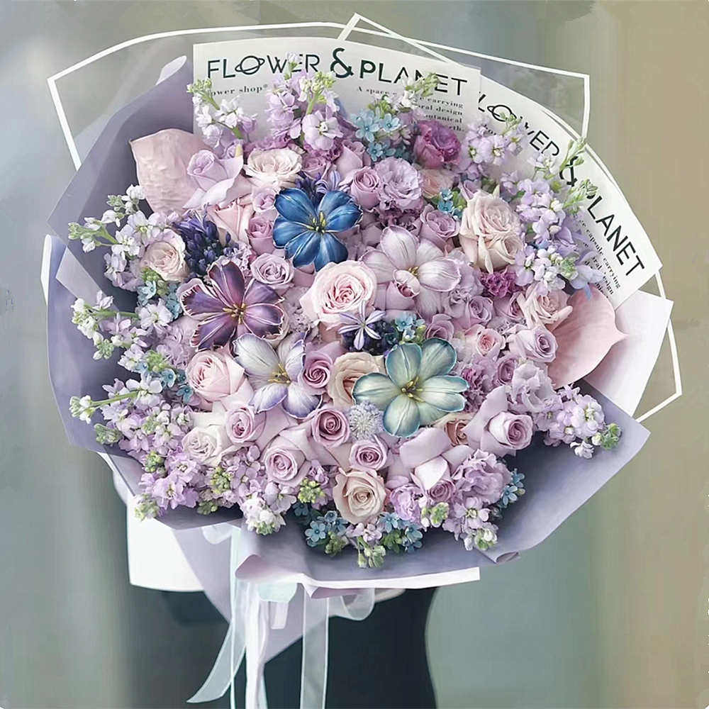 玫瑰花鲜花同城速递女神节生日女友求婚道歉花束北京上海广州配送