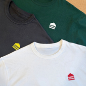 TRIPLESEVEN 好朋友三色美式 复古圆领男女同款 777 纯棉长袖 T恤