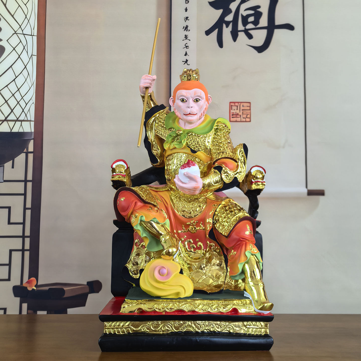 孙悟空16寸齐天大圣树脂佛像