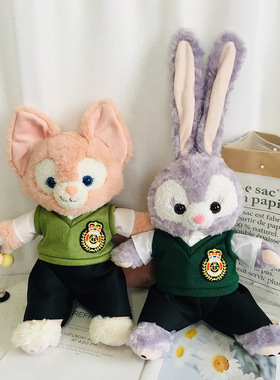 娃衣40cmS号玲娜贝儿公仔衣服着替50cm星戴露毛衣背心裤子学院服