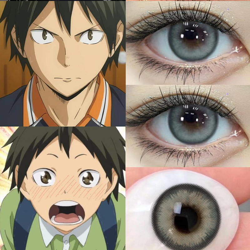 买一副送一副送护理液+美瞳盒