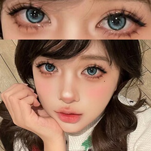 clairecolor美瞳绿城失空半年抛大小直径自然隐形眼镜旗舰正品8TB