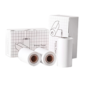 喵喵机打印纸十年错题打印机卷纸不干胶贴纸热敏纸57x30P2P1P3口袋MAX爱立熊111咕咕鸡小猿80有道口袋专用C1S