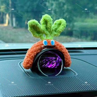 问界M9M5M7M8智界S7R7尚界H5Nomi保时捷音响帽车载装 饰胡萝卜