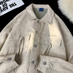 2024秋冬皮衣外套机车外套飞行服皮夹克 JK02-P148图片