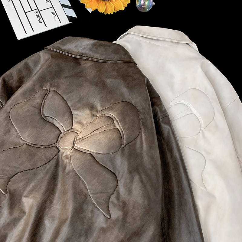 2024秋冬皮衣外套机车外套飞行服皮夹克JK03-P148,男装夹克,星座414-3