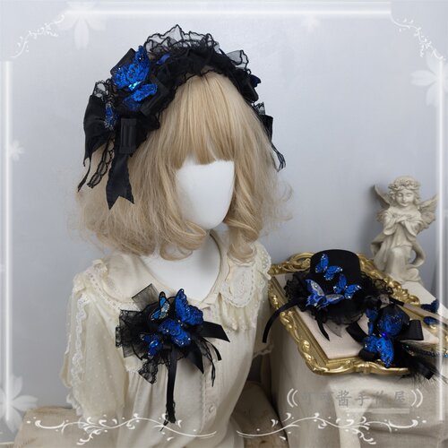 标本柜lolita黑色小物手作