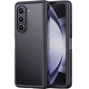 适用三星Zfold5手机壳Galaxy可折叠屏Z磨砂fold5半透明S22保护套TPU硅胶软全包S23防摔ultra男女新款千久数码