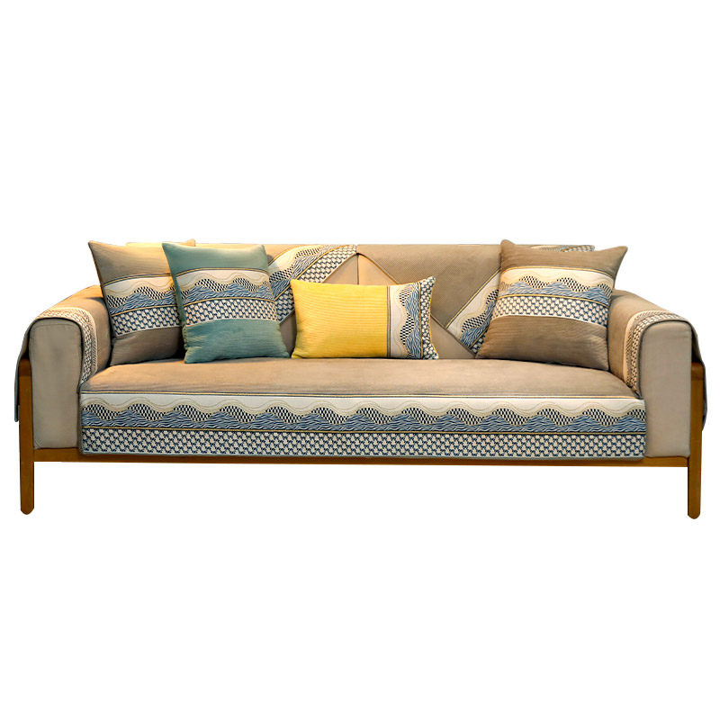 沙发垫四季通用防滑高档坐垫子简约现代耐脏皮沙发套罩盖布靠背巾