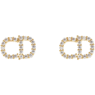 可爱猪鼻子耳钉女秋冬2025新款小众耳夹高级感耳环气质CD耳饰纯银