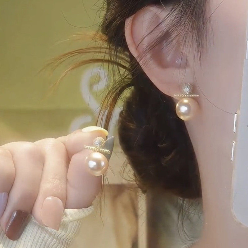 时尚轻奢锆石珍珠耳钉女秋冬高级感复古耳环蚊香盘耳夹无耳洞耳饰,饰品/流行首饰/时尚饰品新,耳夹,淘宝优惠券,粉丝福利购,淘宝优惠卷