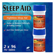 现货特价美国进口Kirkland Signature柯蓝柯克兰睡眠宁非褪黑素片