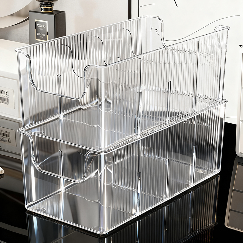 化妆品收纳盒桌面高级感置物架