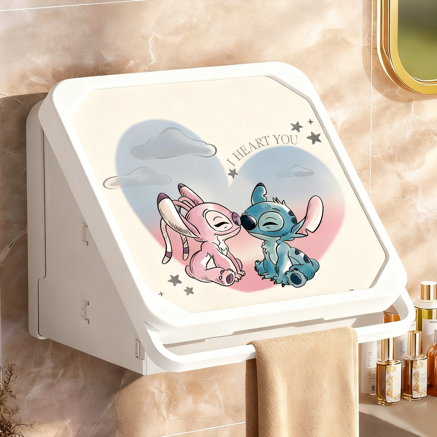 【正版迪士尼授权】浴室壁画收纳