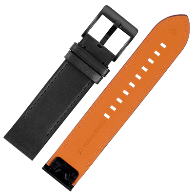 均思适配佳明飞耐时快拆真皮表带