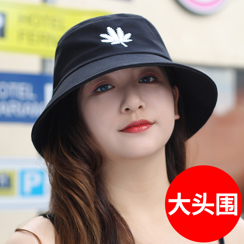 遮阳帽夏季圆脸65cm大头围