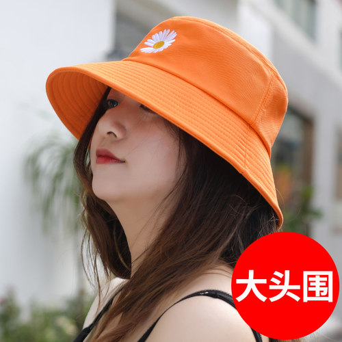 遮阳帽圆脸胖子大头围