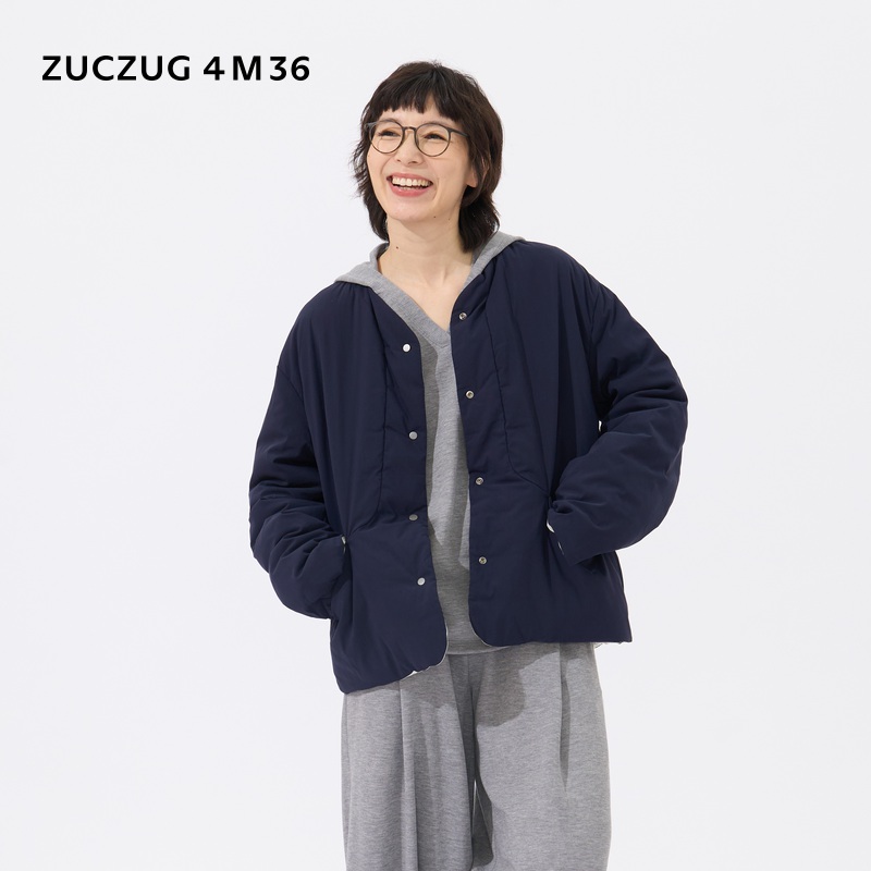 ZUCZUG4M36铜氨薄羽绒微松外套