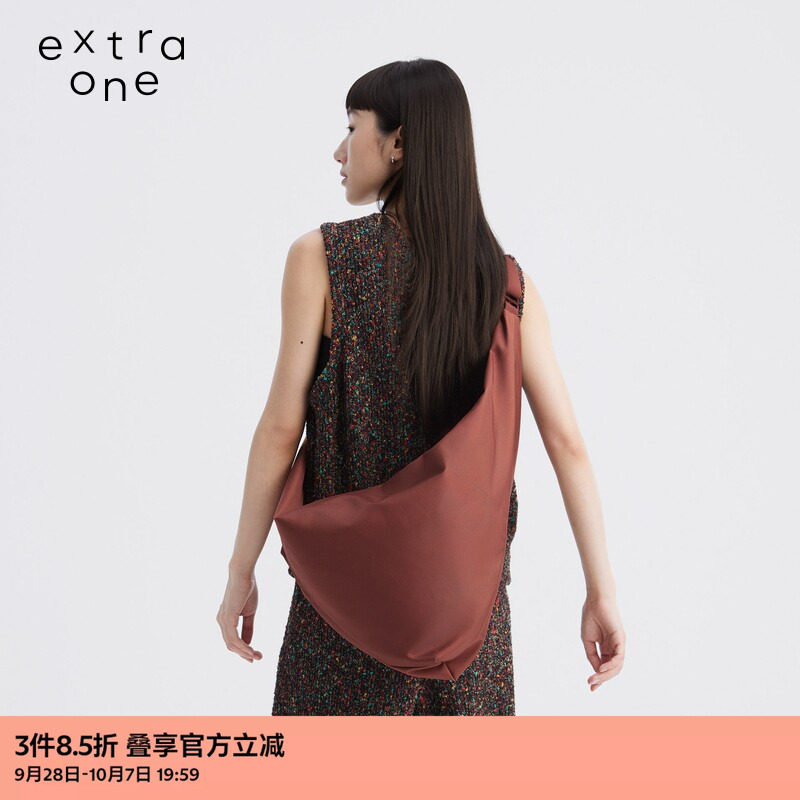 extraone休闲牛津布大号流浪包图片