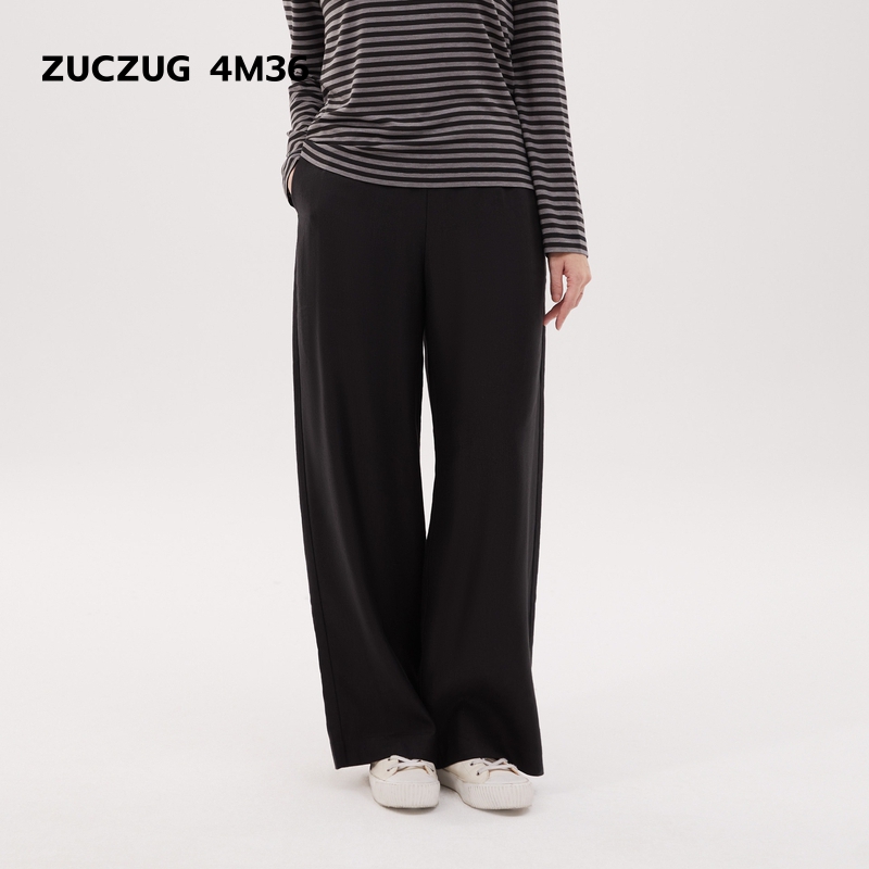 ZUCZUG4M36人丝亚麻全长直筒裤