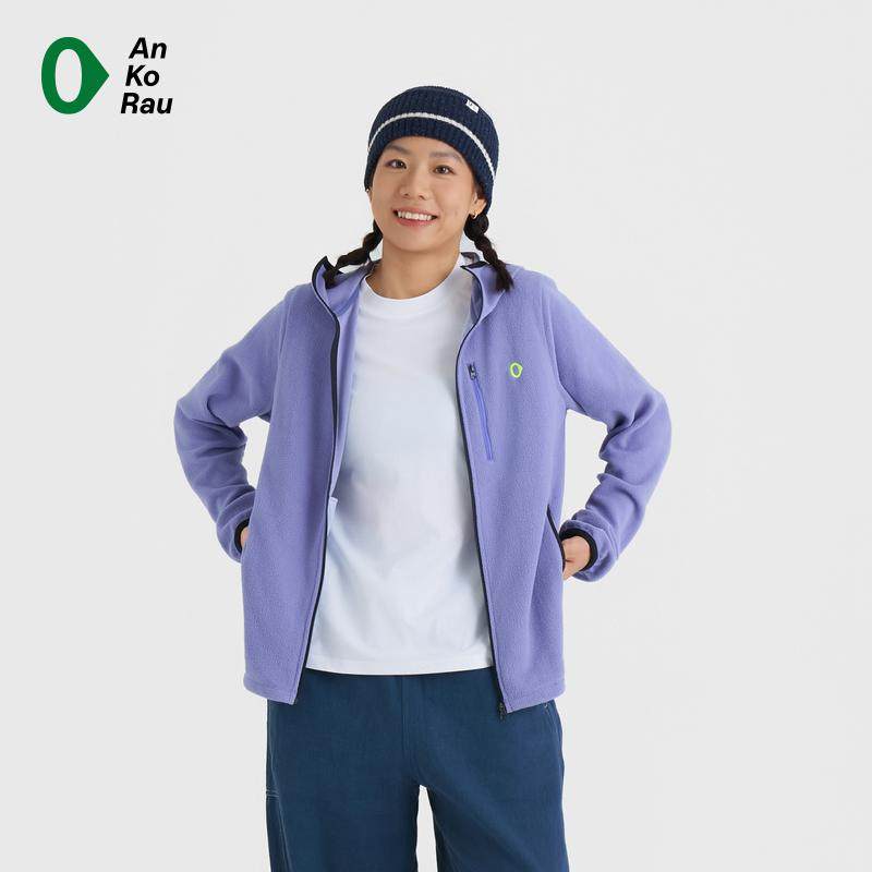 【新品】素然 AnKoRau 安高若 25冬女士户外轻量保暖抓绒连帽外套,女装/女士精品,短外套,淘宝优惠券,粉丝福利购,淘宝优惠卷