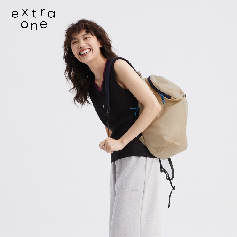 extraone设计感再生尼龙双肩包