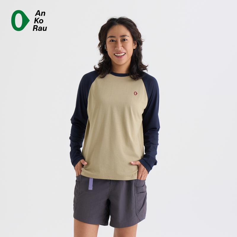 AnKoRau安高若羊毛混纺长袖T恤