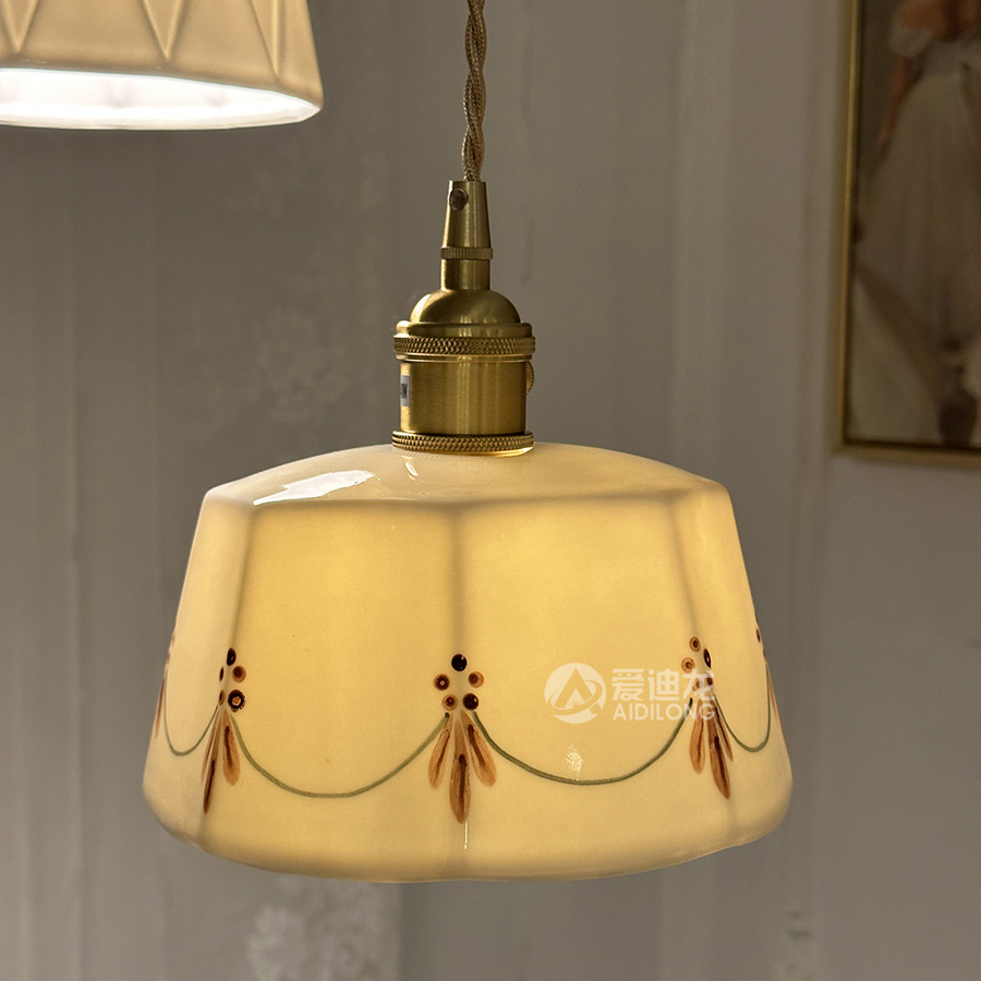 爱迪龙陶瓷复古吧台卧室床头玄关