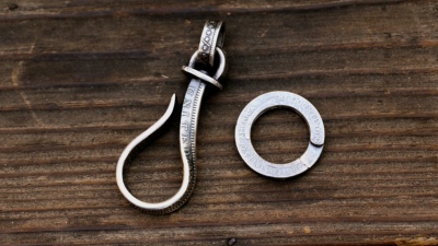 钥匙扣St.Z手工原创银币