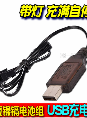 NYJ 电动玩具遥控汽车船3.6v 4.8v 6v 7.2V电池组USB充电器SM插头