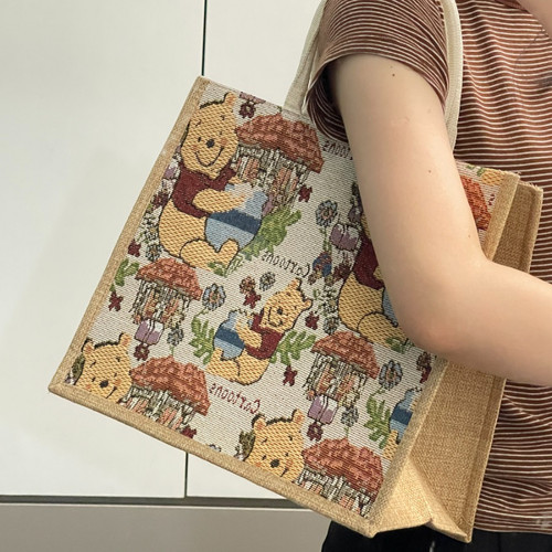 帆布包包上班通勤外出麻布手提袋