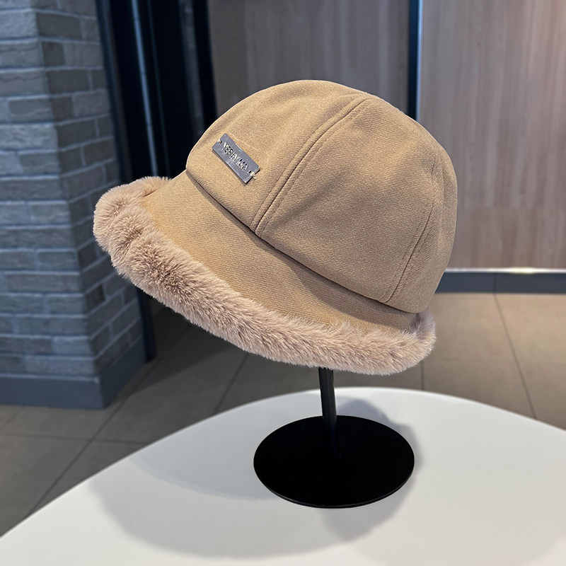 韩版双面毛绒渔夫帽女冬季加厚保暖帽子前长后短百搭卷边防寒盆帽,服饰配件/皮带/帽子/围巾,帽子,淘宝优惠券,粉丝福利购,淘宝优惠卷