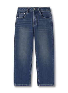 潘潘丨梨型身材穿着都巨好看的法棍裤丨长89 ZM56274K