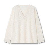 王美丽蕾丝 远葵&潇潇&原ZM532556T上衣 长66.5