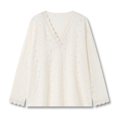 原ZM532556T上衣】『王美丽蕾丝』长66.5