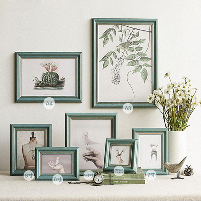 摆台挂墙壁挂美式相框北欧简约