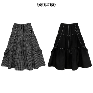 3.28晚20：00 朋克格子裙黑裙 24：00限时四小时粉丝内购七折