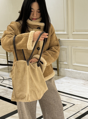 诺诺冬上新立领加绒美拉德休闲羊毛外套（含100羊毛）80-25332